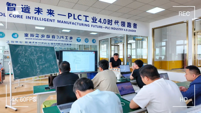 工業(yè)自動化PLC課堂實訓記