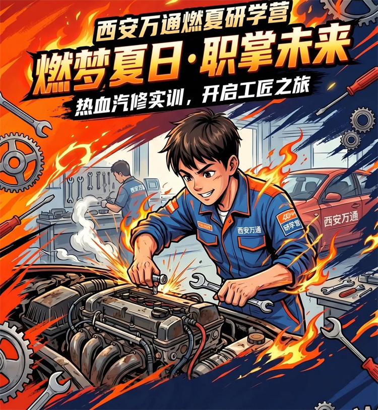 查收邀請(qǐng)函！西安萬(wàn)通“燃夏”研學(xué)營(yíng)，帶你解鎖N種熱血新體驗(yàn)