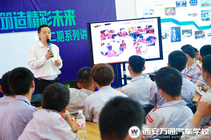 企業(yè)進校預定人才 西安萬通學子畢業(yè)即就業(yè)