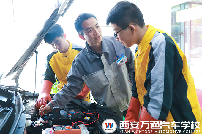 來西安萬(wàn)通學(xué)習(xí)新能源汽車技術(shù)前景如何，后期好就業(yè)嗎？