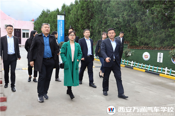 奇瑞集團(tuán)來西安萬通參觀交流，洽談校企合作